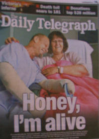Sydney Telegraph Front Page Fires