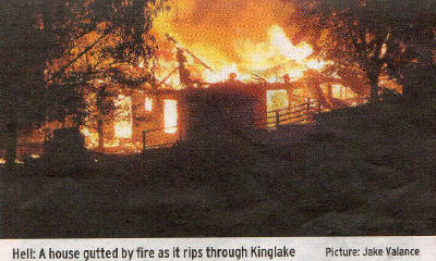 Kinglake Fire Gutters Home