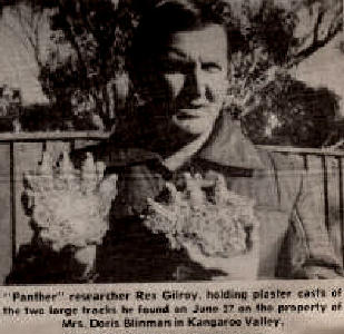 Rex Gilroy & Kangaroo Valley Panther Casts 1981 